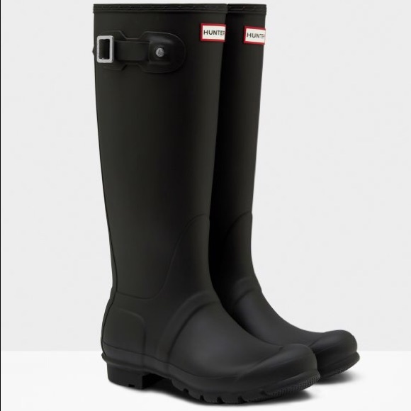 Hunter Shoes - NWOT HUNTERS Original Tall Rain Boots; Matte Black